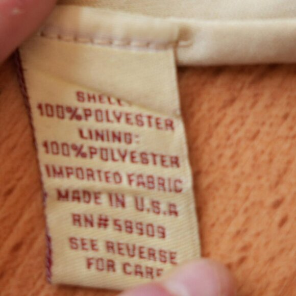 Boho Vintage Abstract Watercolor Maxi Skirt - Made in USA - Picture 5 of 5